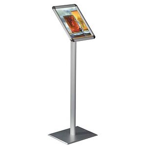 update displays Infoständer silber DIN A3 30,0 x 42,0 x 115,0 - 120,0 cm, 1 St. update displays Infoständer silber DIN A3 30,0 x 42,0 x 115,0 - 120,0 cm, 1 St.