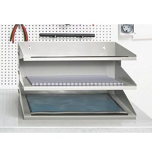 DURABLE Sortierstation grau mit 3 Fächern DURABLE Sortierstation grau mit 3 Fächern