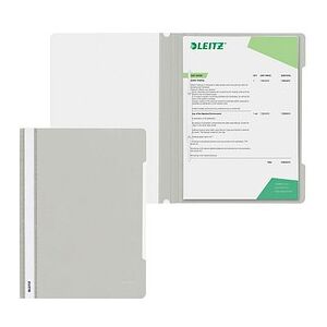 LEITZ Schnellhefter 4191 Kunststoff grau DIN A4, 25 St. LEITZ Schnellhefter 4191 Kunststoff grau DIN A4, 25 St.