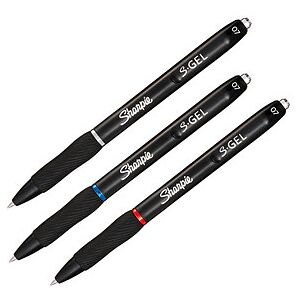 Sharpie S-GEL Gelschreiber schwarz, Schreibfarbe: farbsortiert, 3 St. Sharpie S-GEL Gelschreiber schwarz, Schreibfarbe: farbsortiert, 3 St.