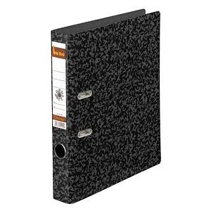bene Hartpappe Ordner schwarz marmoriert Karton 4,5 cm DIN A4, 1 St. bene Hartpappe Ordner schwarz marmoriert Karton 4,5 cm DIN A4, 1 St.