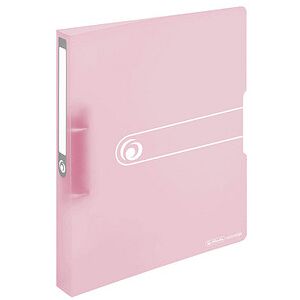 herlitz Ringbuch 2-Ringe rosa-transparent 3,8 cm DIN A4, 1 St. herlitz Ringbuch 2-Ringe rosa-transparent 3,8 cm DIN A4, 1 St.