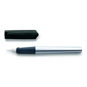 LAMY nexx Patronenfüller schwarz/silber A (für Anfänger), 1 St. LAMY nexx Patronenfüller schwarz/silber A (für Anfänger), 1 St.