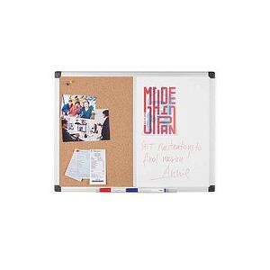 Bi-Office Whiteboard-Pinnwand MAYA KOMBI 60,0 x 45,0 cm Kork braun Bi-Office Whiteboard-Pinnwand MAYA KOMBI 60,0 x 45,0 cm Kork braun