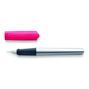 LAMY nexx Patronenfüller crimson/silber A (für Anfänger), 1 St. LAMY nexx Patronenfüller crimson/silber A (für Anfänger), 1 St.