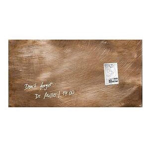 SIGEL Glas-Magnettafel artverum® 91,0 x 46,0 cm Used-Bronze SIGEL Glas-Magnettafel artverum® 91,0 x 46,0 cm Used-Bronze