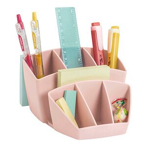 cep Schreibtisch-Organizer Mineral rosa Polystyrol 6 Fächer 14,3 x 15,8 x 9,3 cm cep Schreibtisch-Organizer Mineral rosa Polystyrol 6 Fächer 14,3 x 15,8 x 9,3 cm