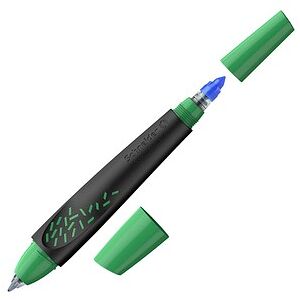 Schneider Breeze Tintenroller schwarz-grün 0,6 mm, Schreibfarbe: blau, 1 St. Schneider Breeze Tintenroller schwarz-grün 0,6 mm, Schreibfarbe: blau, 1 St.