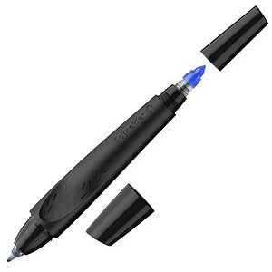 Schneider Breeze Tintenroller schwarz-schwarz 0,6 mm, Schreibfarbe: blau, 1 St. Schneider Breeze Tintenroller schwarz-schwarz 0,6 mm, Schreibfarbe: blau, 1 St.