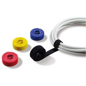 LABEL THE CABLE Klettband ROLL STRAPS farbsortiert 1,0 m x 1,6 cm, 4 St. LABEL THE CABLE Klettband ROLL STRAPS farbsortiert 1,0 m x 1,6 cm, 4 St.