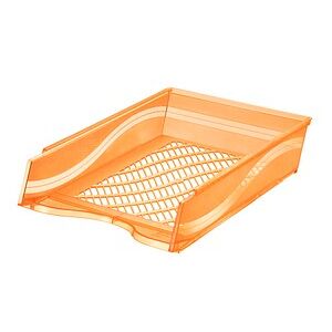 bene Briefablage orange-transparent DIN A4, 1 St. bene Briefablage orange-transparent DIN A4, 1 St.
