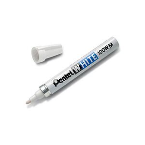 Pentel Paintmarker X100WM Industriemarker weiß 2,2 mm, 1 St. Pentel Paintmarker X100WM Industriemarker weiß 2,2 mm, 1 St.