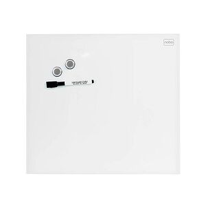 nobo Glas-Magnettafel 30,0 x 30,0 cm brillant weiß nobo Glas-Magnettafel 30,0 x 30,0 cm brillant weiß