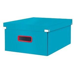 LEITZ Click & Store Cosy Aufbewahrungsbox 32,0 l blau 36,9 x 48,2 x 20,0 cm, 1 St. LEITZ Click & Store Cosy Aufbewahrungsbox 32,0 l blau 36,9 x 48,2 x 20,0 cm, 1 St.