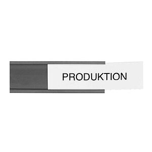 Legamaster Etikettenhalter magnetisch schwarz 6,0 x 2,0 cm, 54 St. Legamaster Etikettenhalter magnetisch schwarz 6,0 x 2,0 cm, 54 St.