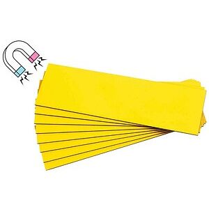 EICHNER Magnetschilder gelb 2,0 x 15,0 cm, 300 St. EICHNER Magnetschilder gelb 2,0 x 15,0 cm, 300 St.