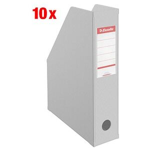 10 Esselte Stehsammler 56008 grau Kunststoff, DIN A4 10 Esselte Stehsammler 56008 grau Kunststoff, DIN A4
