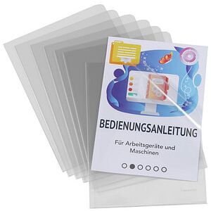 bene Sichthüllen DIN A5 glasklar glatt 0,15 mm, 50 St. bene Sichthüllen DIN A5 glasklar glatt 0,15 mm, 50 St.