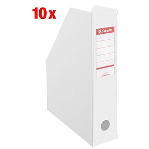 10 Esselte Stehsammler 56000 weiß Kunststoff, DIN A4 10 Esselte Stehsammler 56000 weiß Kunststoff, DIN A4