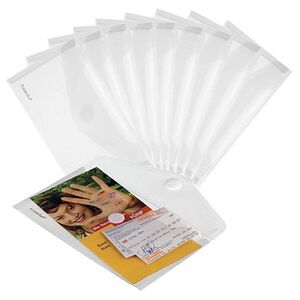FolderSys Dokumententaschen DIN lang transparent glatt 0,20 mm, 10 St. FolderSys Dokumententaschen DIN lang transparent glatt 0,20 mm, 10 St.