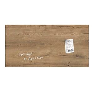 SIGEL Glas-Magnettafel artverum® 91,0 x 46,0 cm Natural Wood SIGEL Glas-Magnettafel artverum® 91,0 x 46,0 cm Natural Wood