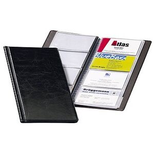 DURABLE Visitenkartenmappe VISIFIX 96 schwarz, 1 St. DURABLE Visitenkartenmappe VISIFIX 96 schwarz, 1 St.