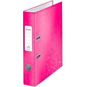 LEITZ Ordner pink Karton 5,0 cm DIN A4, 1 St. LEITZ Ordner pink Karton 5,0 cm DIN A4, 1 St.