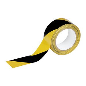 DURABLE Bodenmarkierungsband Duraline Basic gelb, schwarz 50,0 mm x 33,0 m DURABLE Bodenmarkierungsband Duraline Basic gelb, schwarz 50,0 mm x 33,0 m