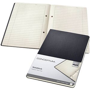 SIGEL Briefblock Conceptum® gelocht DIN A5 liniert, 1 Block SIGEL Briefblock Conceptum® gelocht DIN A5 liniert, 1 Block