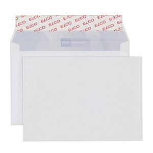 ELCO Briefumschläge Office DIN C6 ohne Fenster hochweiß haftklebend 200 St. ELCO Briefumschläge Office DIN C6 ohne Fenster hochweiß haftklebend 200 St.