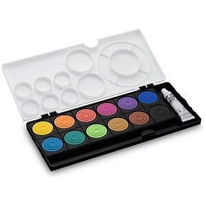 LAMY aquaplus schwarz Wasserfarbkasten 12 Farben LAMY aquaplus schwarz Wasserfarbkasten 12 Farben