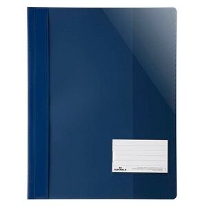 DURABLE Schnellhefter Kunststoff dunkelblau DIN A4 überbreit, 25 St. DURABLE Schnellhefter Kunststoff dunkelblau DIN A4 überbreit, 25 St.