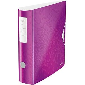 LEITZ Active WOW 1106 Ordner violett Kunststoff 8,2 cm DIN A4, 1 St. LEITZ Active WOW 1106 Ordner violett Kunststoff 8,2 cm DIN A4, 1 St.