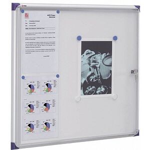 nobo Schaukasten Pacific silber 6x DIN A4 78,4 x 2,2 x 81,5 cm, 1 St. nobo Schaukasten Pacific silber 6x DIN A4 78,4 x 2,2 x 81,5 cm, 1 St.