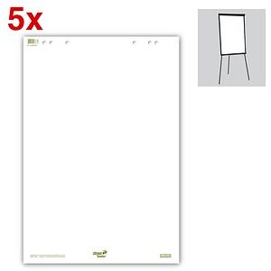 Ursus® Flipchart-Papier Green blanko 68,0 x 99,0 cm, 20 Blatt, 5 Blöcke Ursus® Flipchart-Papier Green blanko 68,0 x 99,0 cm, 20 Blatt, 5 Blöcke