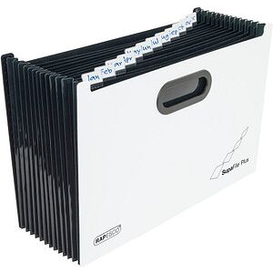 RAPESCO® Fächermappe Supafile Plus 13 Fächer weiß, 1 St. RAPESCO® Fächermappe Supafile Plus 13 Fächer weiß, 1 St.