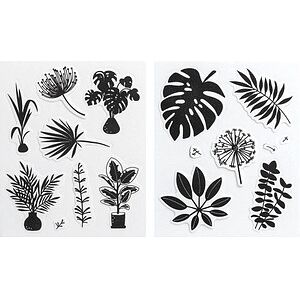 HEYDA Motivstempel-Set Blätter 10,0 - 55,0 mm, 1 St. HEYDA Motivstempel-Set Blätter 10,0 - 55,0 mm, 1 St.