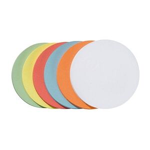 FRANKEN Moderationskarten farbsortiert Ø 19,5 cm, 250 Blatt FRANKEN Moderationskarten farbsortiert Ø 19,5 cm, 250 Blatt