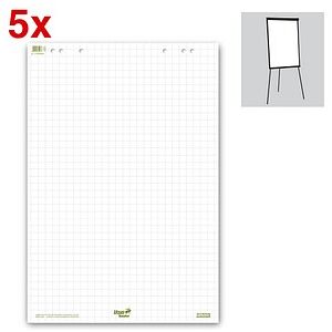 Ursus® Flipchart-Papier Green kariert 68,0 x 99,0 cm, 20 Blatt, 5 Blöcke Ursus® Flipchart-Papier Green kariert 68,0 x 99,0 cm, 20 Blatt, 5 Blöcke