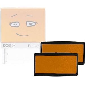 COLOP Stempelkissen Nio School orange 3,8 x 1,7 cm, 2 St. COLOP Stempelkissen Nio School orange 3,8 x 1,7 cm, 2 St.