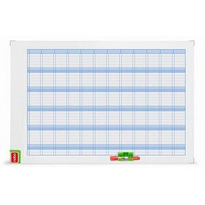 nobo Performance Jahresplaner, blanko 90,0 x 60,0 cm nobo Performance Jahresplaner, blanko 90,0 x 60,0 cm