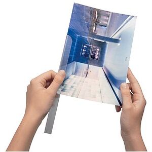 DURABLE Klemmschienen transparent DIN A5 50 Blatt, 100 St. DURABLE Klemmschienen transparent DIN A5 50 Blatt, 100 St.