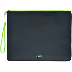 FolderSys Reißverschlussbeutel PHAT BAG DIN A5 schwarz/grün 1,2 mm, 1 St. FolderSys Reißverschlussbeutel PHAT BAG DIN A5 schwarz/grün 1,2 mm, 1 St.