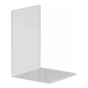 MAUL Buchstützen glasklar 12,0 x 12,0 x 17,0 cm, 2 St. MAUL Buchstützen glasklar 12,0 x 12,0 x 17,0 cm, 2 St.