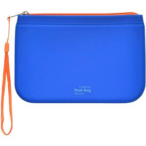 FolderSys Reißverschlussbeutel PHAT BAG DIN A6 blau/orange 1,2 mm, 1 St. FolderSys Reißverschlussbeutel PHAT BAG DIN A6 blau/orange 1,2 mm, 1 St.