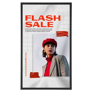 update displays HardLine Fenster schwarz 45,5 x 62,9 cm - Elegant & Schutz update displays HardLine Fenster schwarz 45,5 x 62,9 cm - Elegant & Schutz