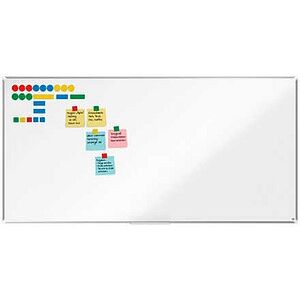 nobo Whiteboard Premium Plus 240,0 x 120,0 cm weiß, silber emaillierter Stahl nobo Whiteboard Premium Plus 240,0 x 120,0 cm weiß, silber emaillierter Stahl