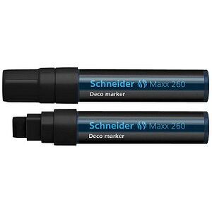 Schneider Maxx 260 Kreidemarker schwarz 5,0 - 15,0 mm, 1 St. Schneider Maxx 260 Kreidemarker schwarz 5,0 - 15,0 mm, 1 St.