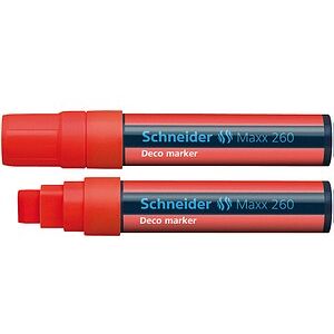 Schneider Maxx 260 Kreidemarker rot 5,0 - 15,0 mm, 1 St. Schneider Maxx 260 Kreidemarker rot 5,0 - 15,0 mm, 1 St.