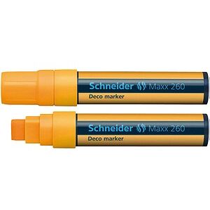 Schneider Maxx 260 Kreidemarker orange 5,0 - 15,0 mm, 1 St. Schneider Maxx 260 Kreidemarker orange 5,0 - 15,0 mm, 1 St.